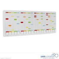 T-kort tavle, 24 kolonner med 32 pladser 60x146 cm