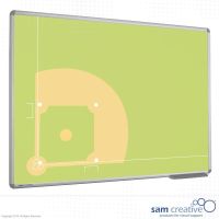 Whiteboard med baseball 120x240 cm